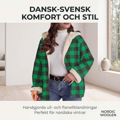 Bästsäljare🔥 🧥 Fodrad huvjacka med dragkedja – mjuk värme för svala dagar