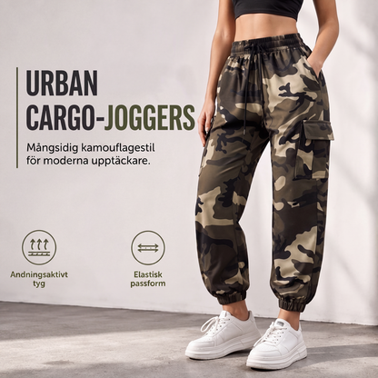 Bästsäljare🔥 👖 Cargo joggers med multifickor – stretchig komfort för urban livsstil