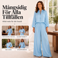 Kvinnors lediga löst sittande tröja och byxor set