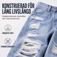Trend just nu 👖 Högmidjade vida jeans med stenkrossad effekt – tidlös och mångsidig för alla stilar