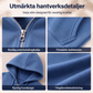 ⏳ Het erbjudande! |Lång Huvtröja Dam – Mjuk Hoodie Cardigan med Dragkedja & Fickor för Bekväm Vardag