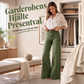 Bästsäljare🔥 👖 Vintage högmidjade jeans med breda ben – smickrande silhuett som förlänger benen