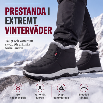 Nya ankomster❄️ Isolerade stövlar med bred tå – perfekta för äldre och aktiva