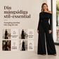 Byxdräkt med off-shoulder och vida ben för kvinnor