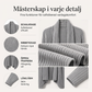 ⏳ Het erbjudande! |Kvinnors ribbstickade cardigan – Mjuk öppen modell med elegant fall