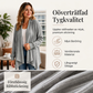 ⏳ Het erbjudande! |Kvinnors ribbstickade cardigan – Mjuk öppen modell med elegant fall