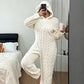 Nyhet✨ 🐻 Huvtröja onepiece med dragkedja – mjuk och varm