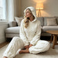 Nyhet✨ 🐻 Huvtröja onepiece med dragkedja – mjuk och varm