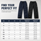 Women's Relaxed Fit Straight Leg Cargo Pants with Elastic Drawstring Waist and Side Utility Pockets