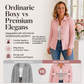 🔥 Dagens specialerbjudande – Elegant rynkad peplum-kavaj för damer ✨ feminin silhuett, peplum-snitt, elegant