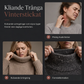 🍂Bästsäljande höstnyheter|Mjuk Stickad Tröja Dam – Elegant Oversized Polotröja med Hög Krage