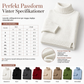 🍂Bästsäljande höstnyheter|Mjuk Stickad Tröja Dam – Elegant Oversized Polotröja med Hög Krage