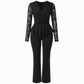 📢🎉50 % rabatt!!!🛍️✨Elegant tvådelat byxset för damer