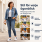 Lätta, vulgära sneakers med platt form för kvinnor