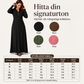 📢📢50 % rabatt!!!🎉✨Ribbad maxiklänning med huva för damer