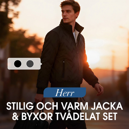 🔥Värmande jackset för herrar – 👏 Jacka + byxor!🔥