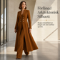 ✈️Fri frakt💰 Halva priset! 🍂 Kvinnlig elegant höst-outfit i två delar – retro långärmad kavaj och enkla byxor, stilren och bekväm för vardag och fest. ✨