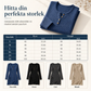 🍂 Höstkollektion ✨ Bodycon-klänning med knappar och långa ärmar för damer – enfärgad, slim fit och elegant passform