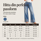 💰 Halva priset! 👖 Vintage bredbyxjeans för kvinnor med rå fåll – bekväma, snygga och mångsidiga, perfekt för vardag och höst. ✨