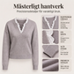 ✨ Ny kollektion 🤍 Stickad damtröja med sjalkrage och spetsdetaljer – elegant utseende, mjuk komfort och tidlös stil
