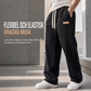🖤Black Friday-rea: 50 % rabatt🖤 🏃‍♀️Lätta fritidsbyxor i corduroy för män, lös passform med raka ben