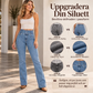 🖤Black Friday – Förhandstillgång: 50 % Rabatt👖 Elastiska jeans med hög midja och utsvängda ben för damer – mjuka, bekväma och mångsidiga, perfekta för vardag och höst, nu till halva priset! ✨