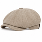 🖤Black Friday – Förhandstillgång: 50 % Rabatt🧢 Vintage brittisk stil tidningspojkekeps för män och kvinnor, klassisk avslappnad flat cap, åttakantig basker
