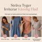 ✨ Avslappnad damklänning i sammet med rund halsringning och fickor: enkel att bära till vardags 👗