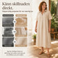 👗🌿 Avslappnad V-ringad linne skjortklänning