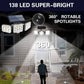 Trippel LED Solar vägglampa - Köp 2 och få fri frakt