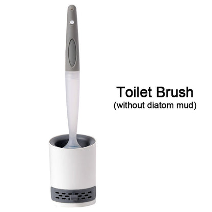 [Practical Gift] Toilet Brush With Dispenser Holder